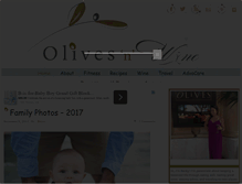 Tablet Screenshot of olivesnwine.com